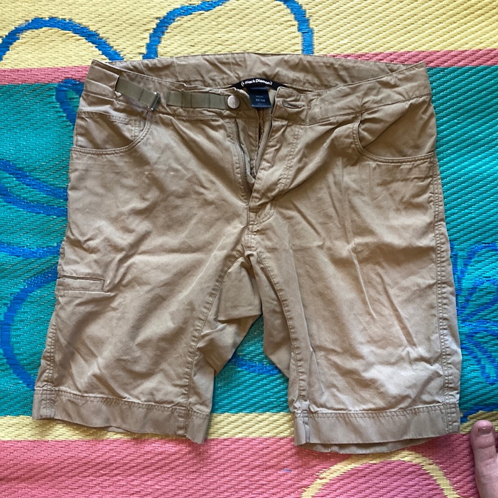 Black Diamond climbing shorts